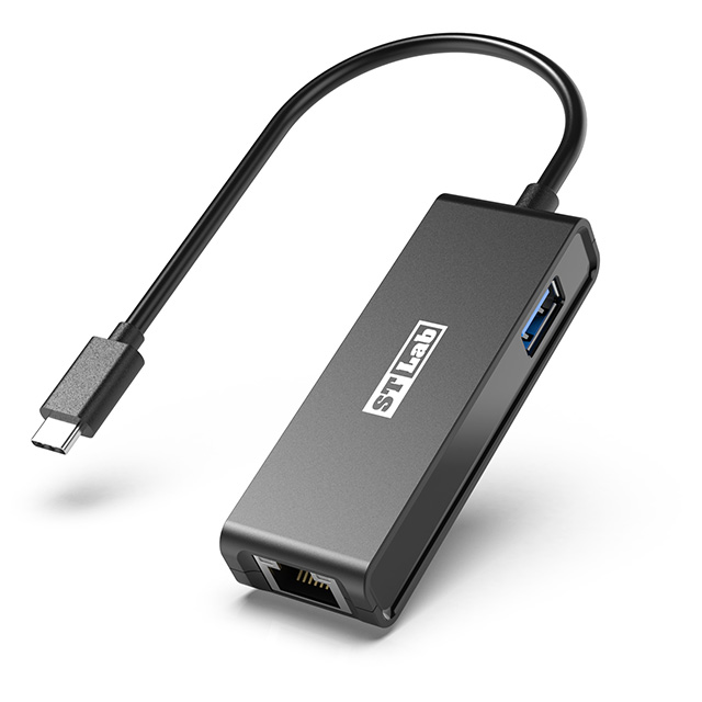 U-2390 USB Type-C 2.5G 4-Speed Multi-Gigabit Ethernet Adapter