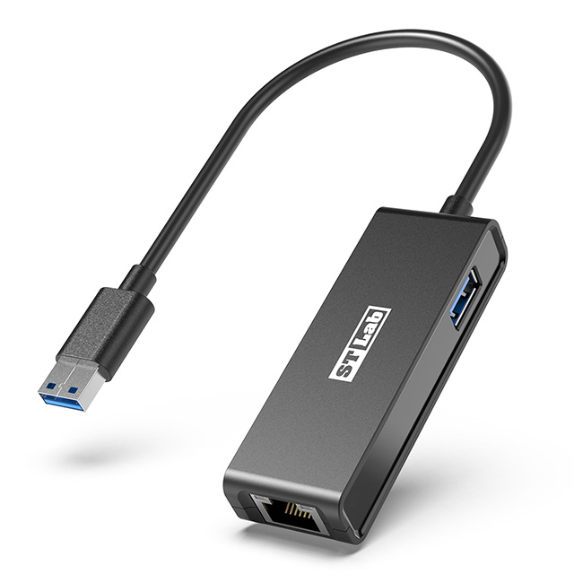 U-2410 USB Type-A 2.5G 4-Speed Multi-Gigabit Ethernet Adapter