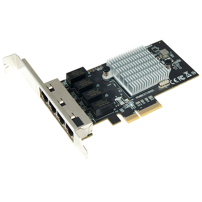 N-1060 Broadcom PCIe 4-Port 1G Network Adapter